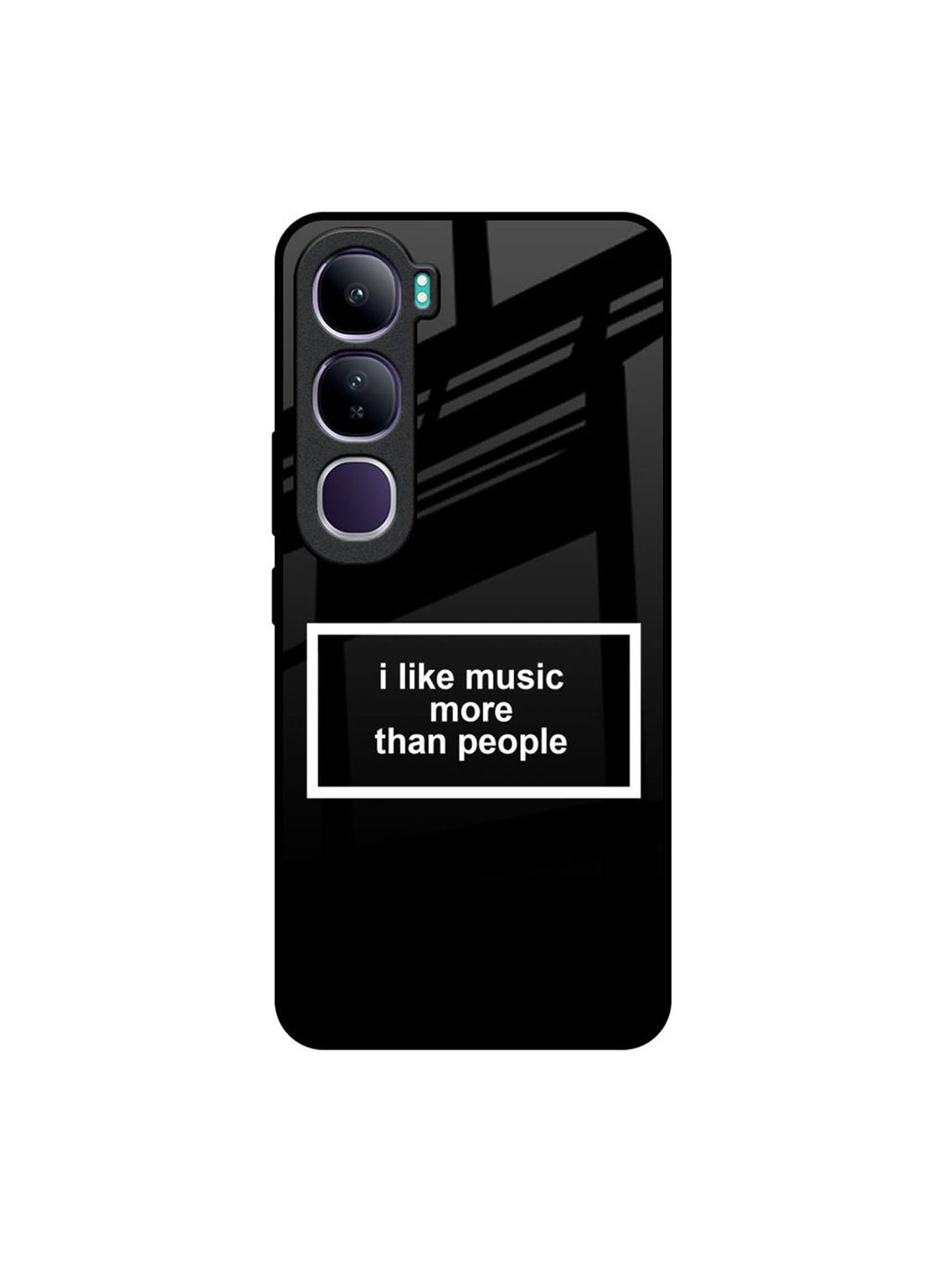 QRIOH Unisex Typography Printed Vivo Y300 5G Glass Back Case-picture-13