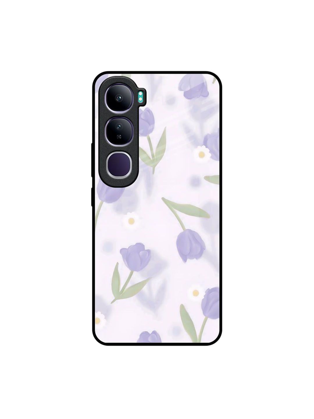 QRIOH Floral Printed Vivo Y300 5G Back Case Mobile Accessories-picture-14