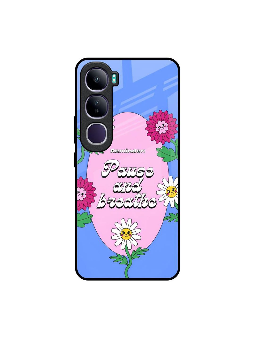 QRIOH Floral Printed Vivo Y300 5G Back Case Mobile Accessories-picture-17