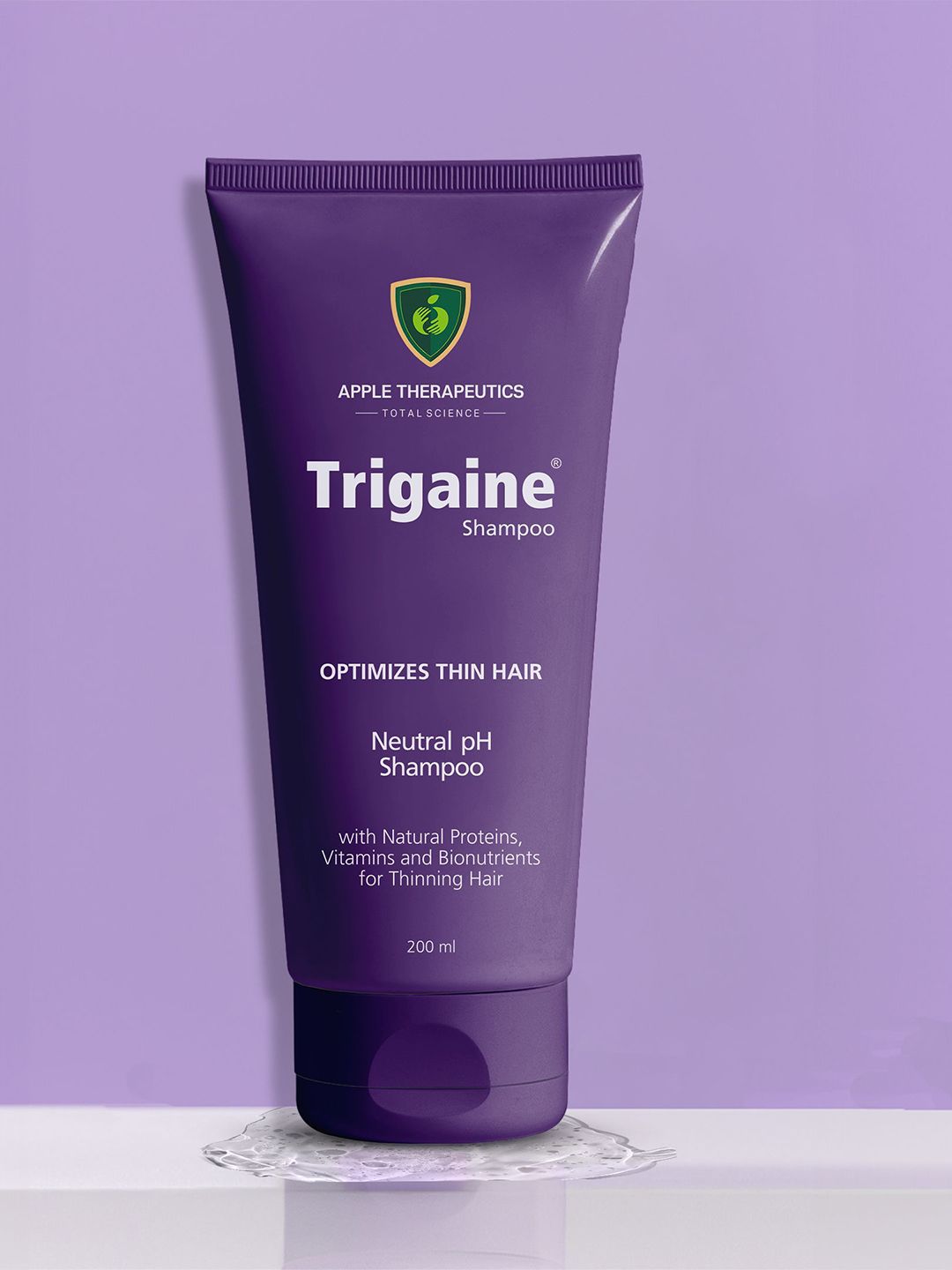 TRIGAINE PH Balanced Protein Based Shampoo For Heat Treated & Color Damaged Hair - 200 ml-image-3
