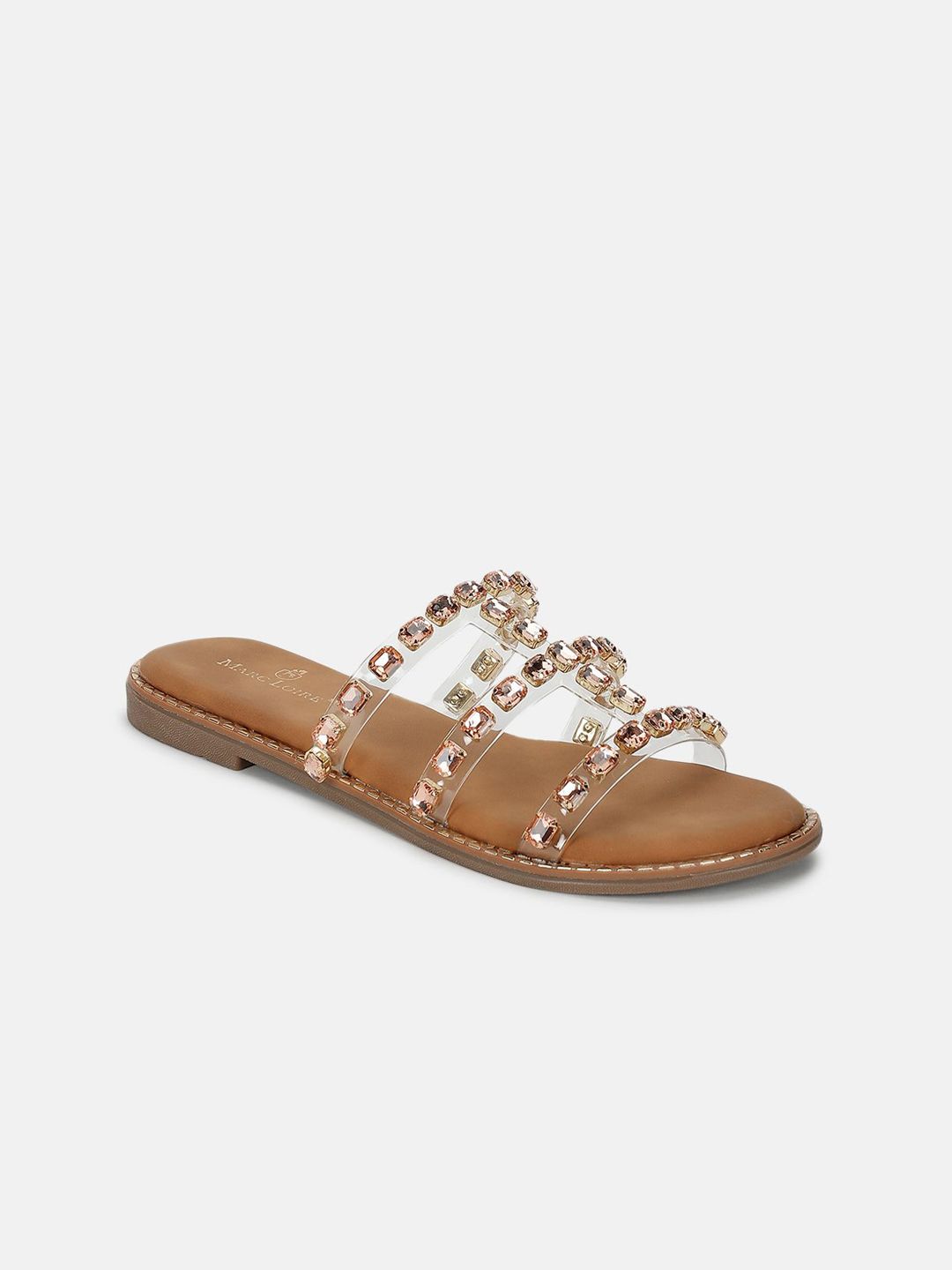 Marc Loire Women Embellished Open Toe Flats-picture-15