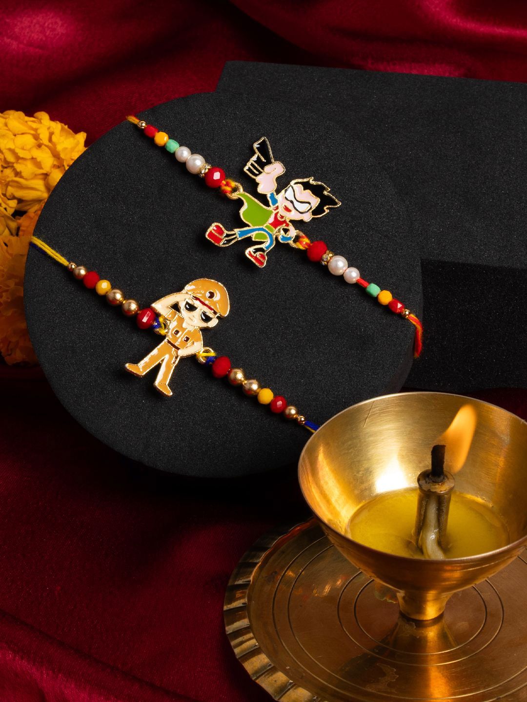 PANASH Set Of 2 Thread Rakhi-picture-28