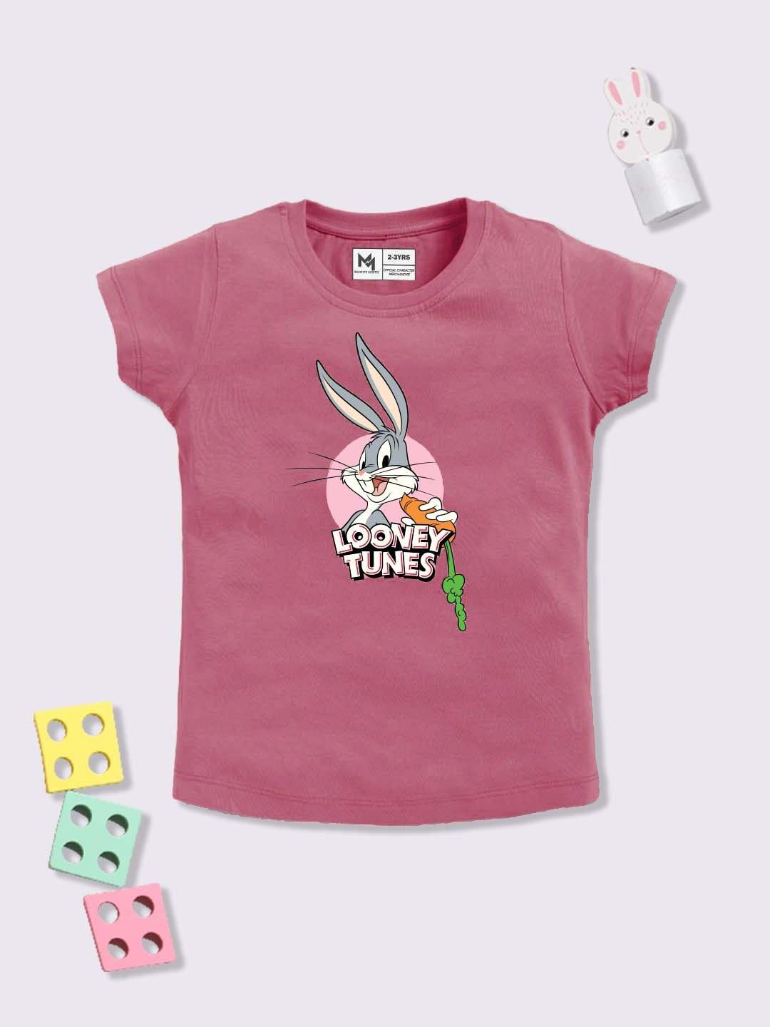 YK X Minute Mirth Infant Girls Looney Tunes Printed Pure Cotton T-shirt-picture-46
