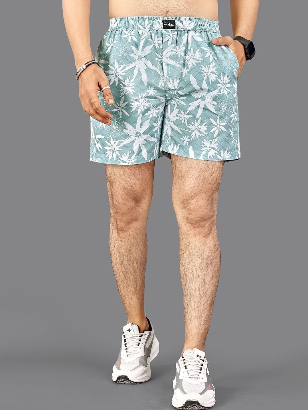 FTX Men Floral Printed Shorts-picture-24