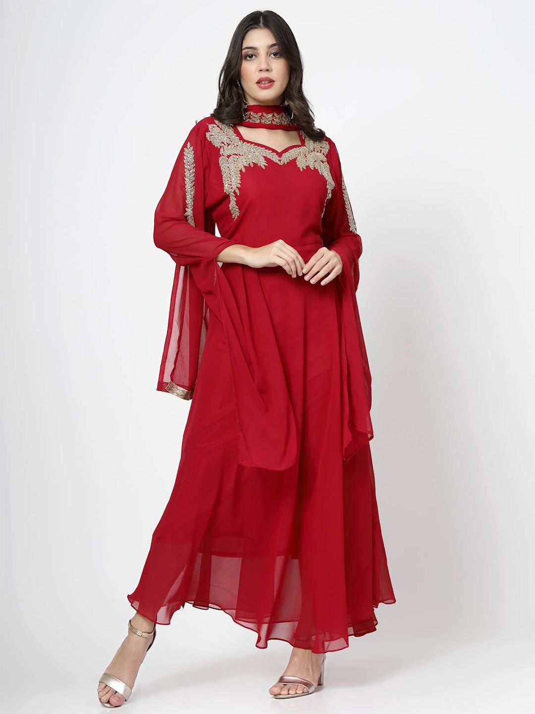 TS LIFESTYLE Embellished Ethnic Dresses With Dupatta-picture-27