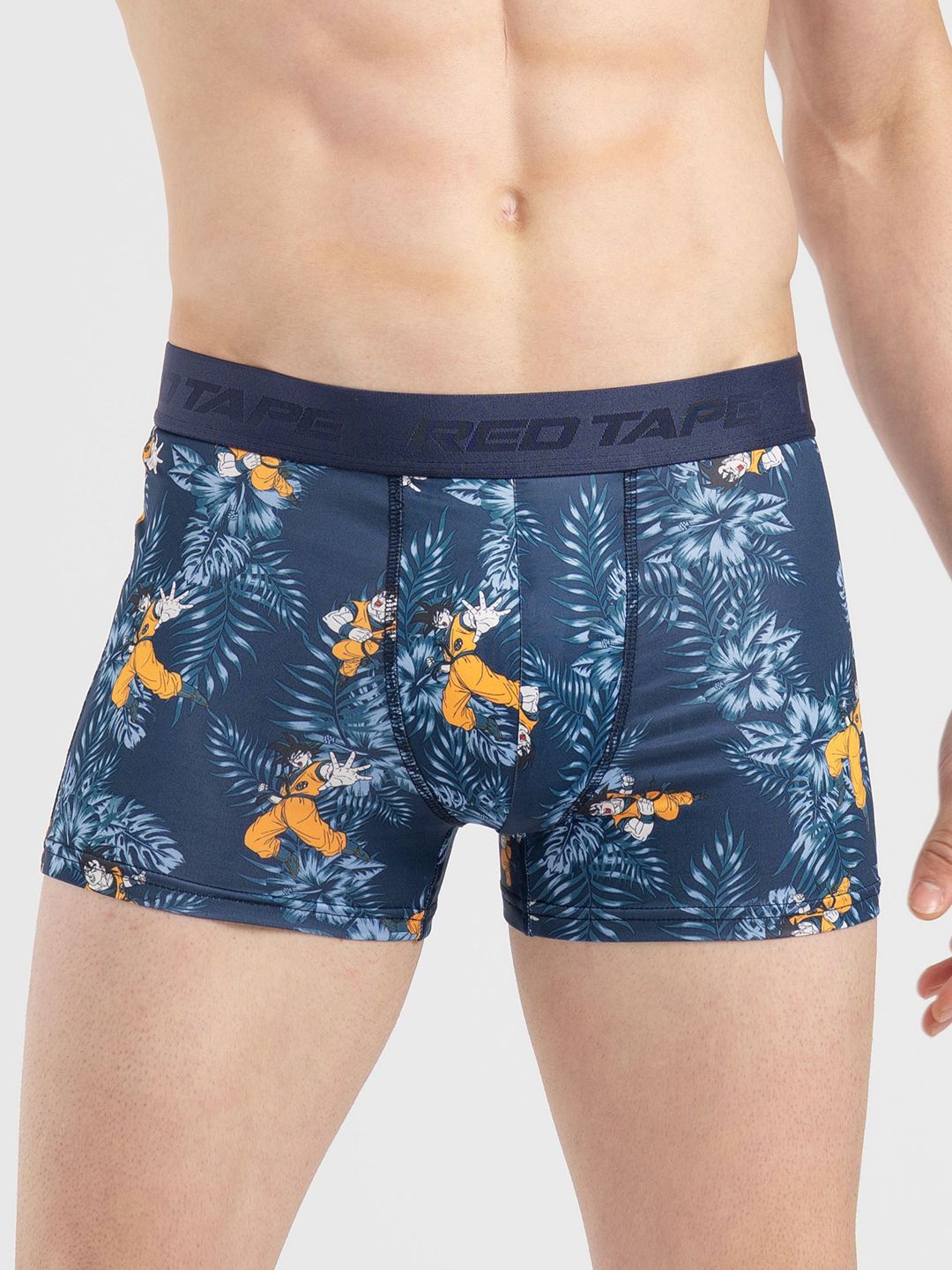 Red Tap Printed Mid-Rise Trunk RUT0061M-S-image-12