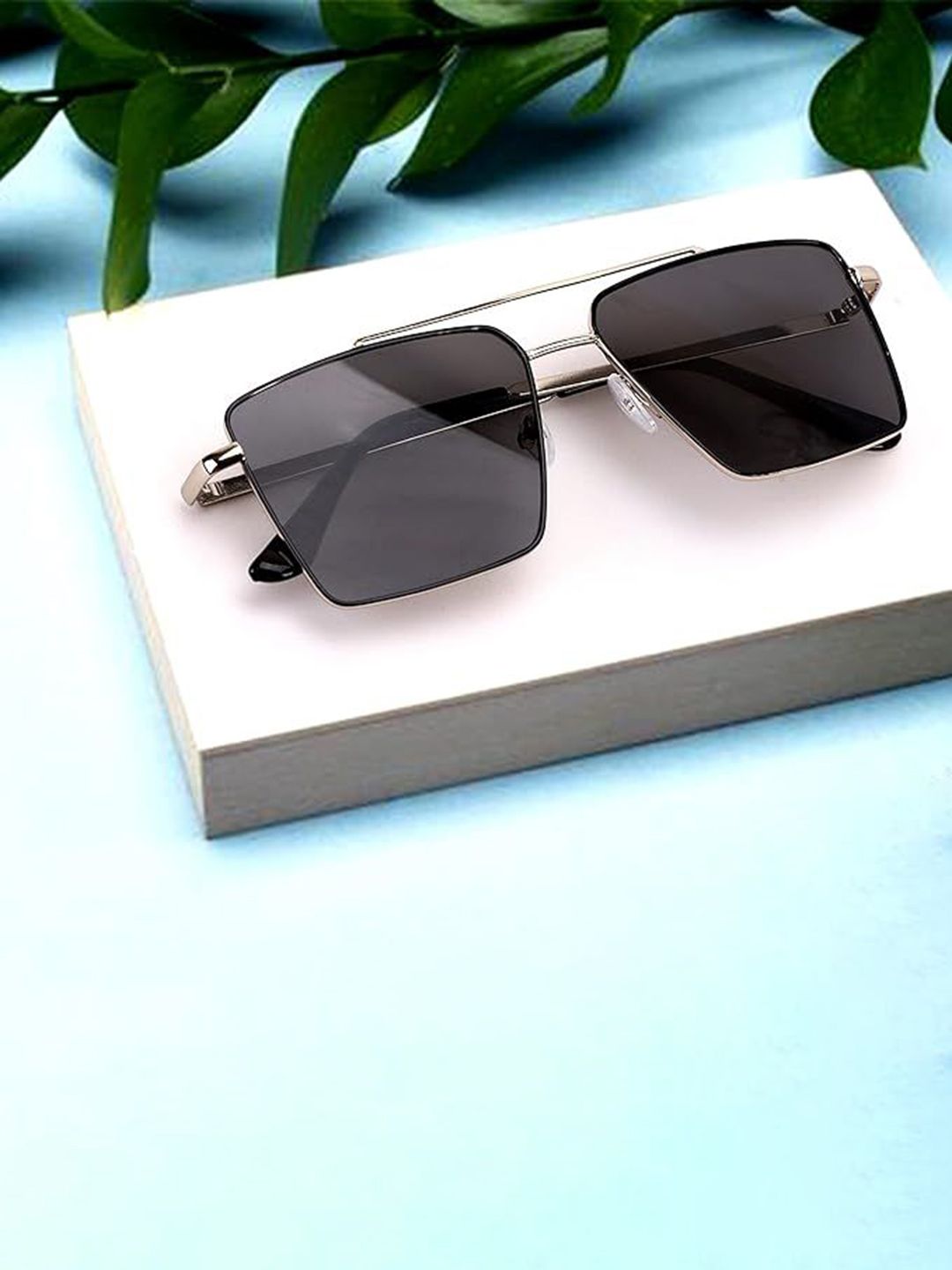 LEGEND EYEWEAR Unisex Square Sunglasses with UV Protected Lens SGLGY733ETHMSKGF-picture-15