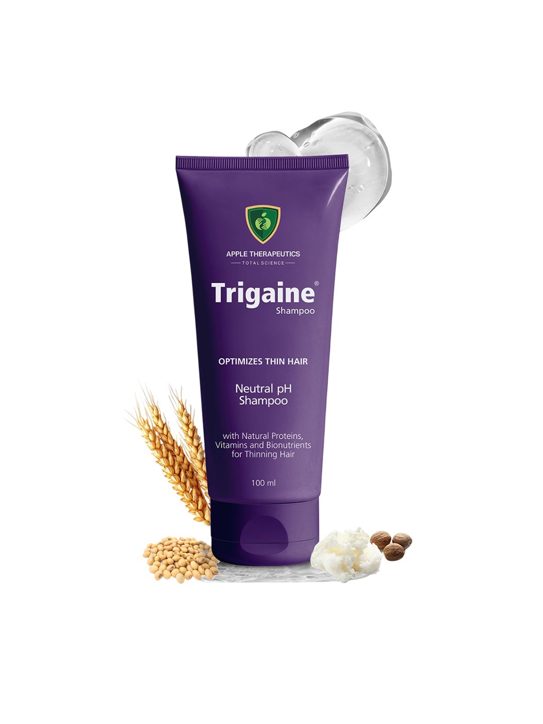 TRIGAINE PH Balanced Protein Based Shampoo For Heat Treated & Color Damaged Hair 100 ml-image-30