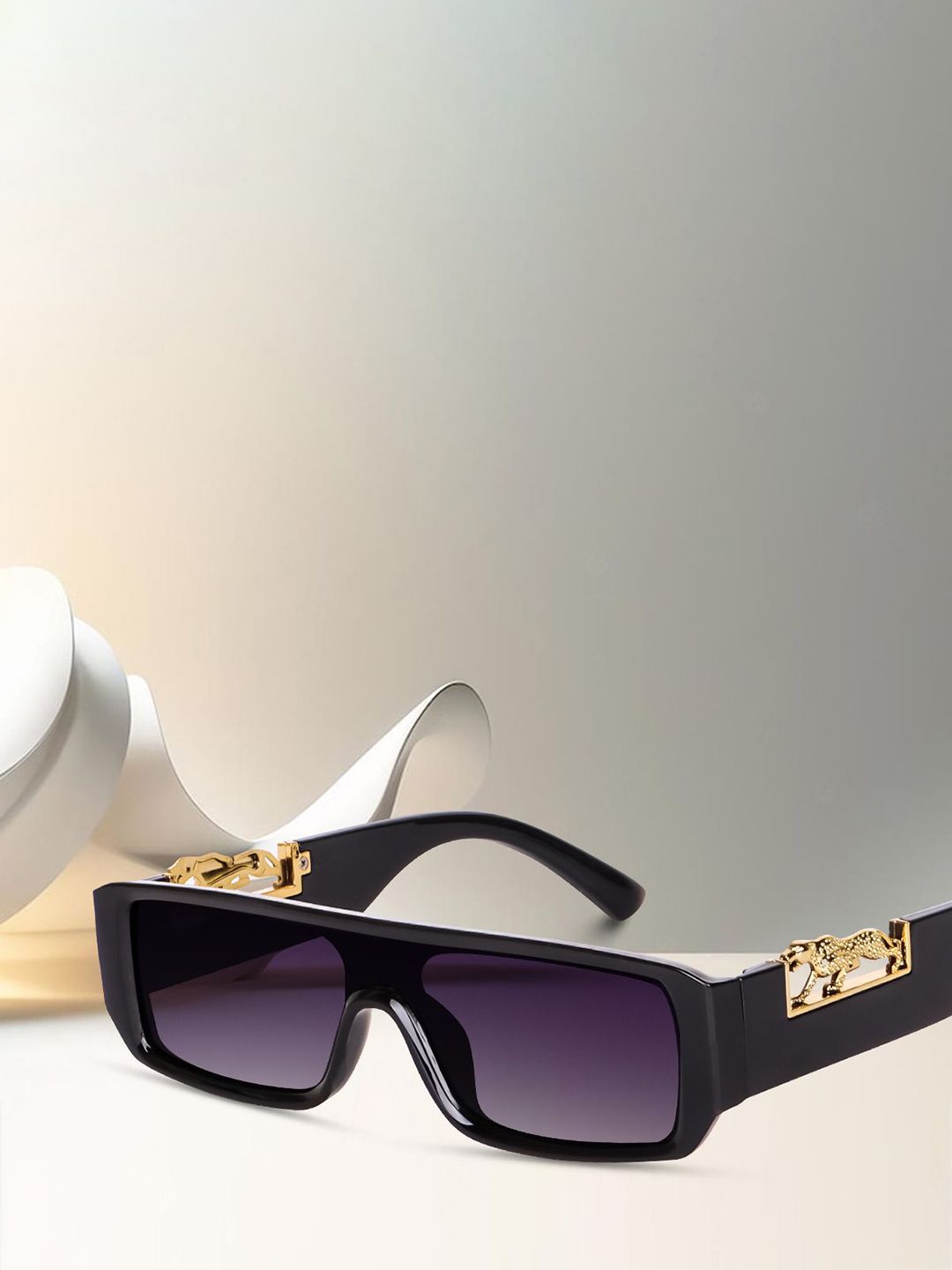 LEGEND EYEWEAR Unisex Square Sunglasses with UV Protected Lens-image-21
