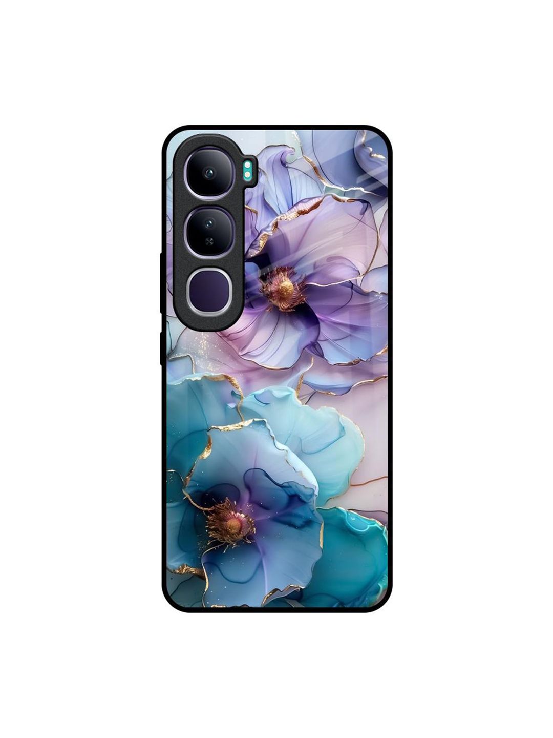 QRIOH Floral Printed Vivo Y300 5G Back Case Mobile Accessories-picture-16