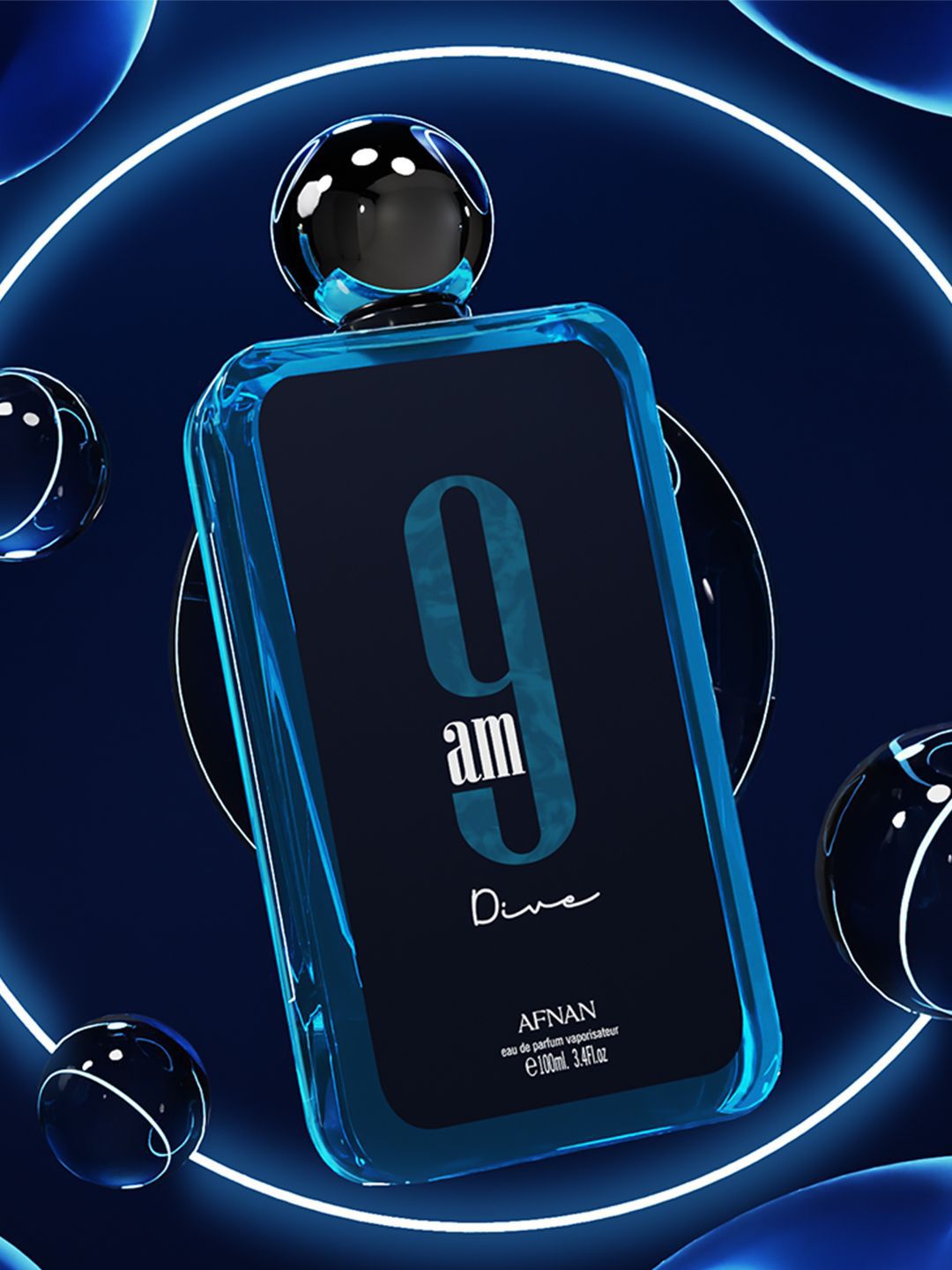 Afnan 9 Am Dive Long Lasting Eau de Parfum - 100 ml-image-28