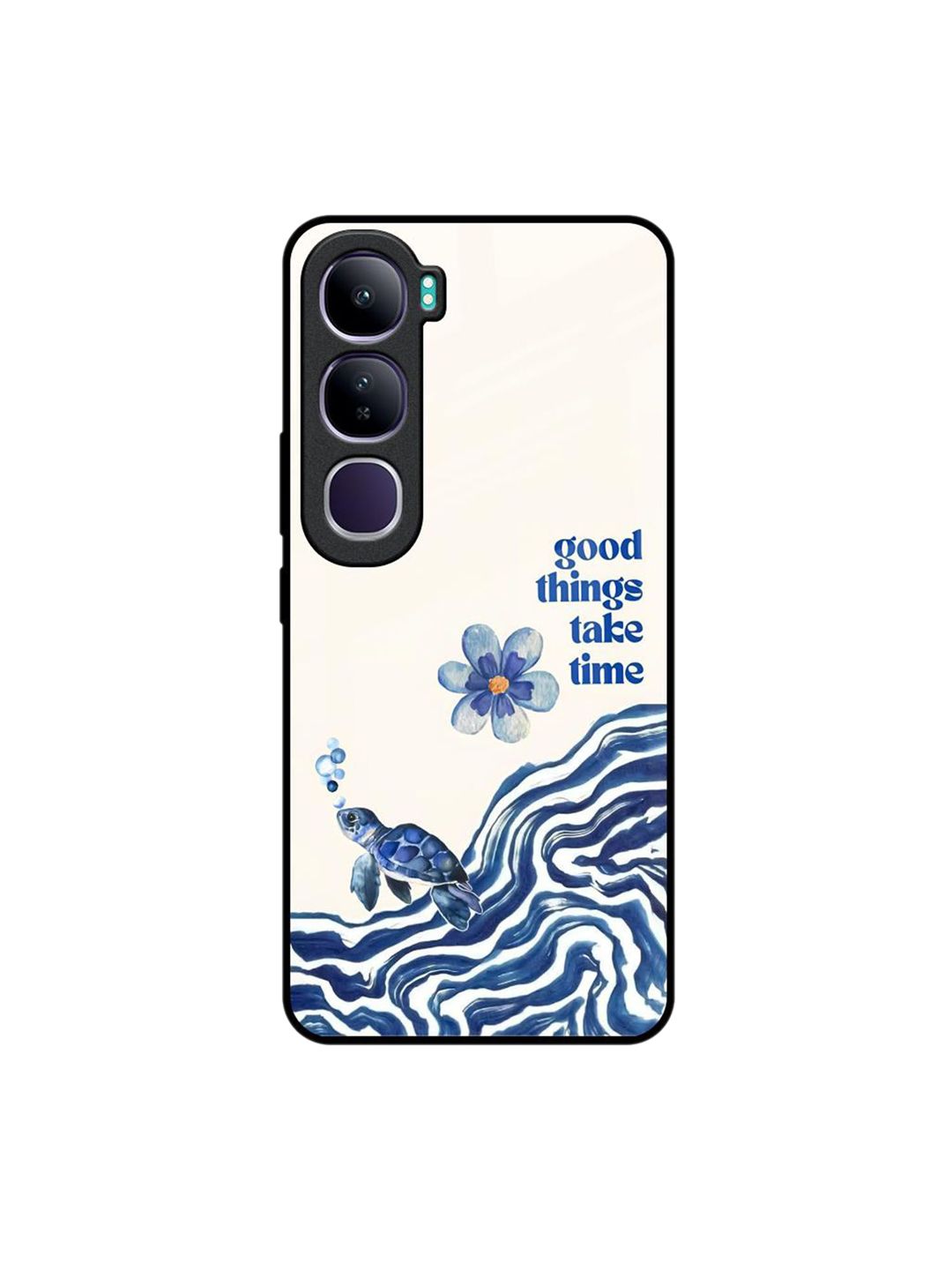 QRIOH Unisex Typography Printed Vivo Y300 5G Glass Back Case-picture-24
