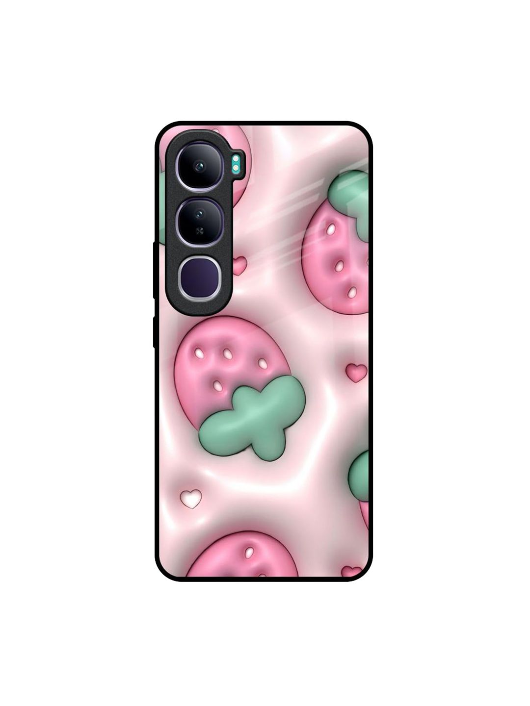 QRIOH Unisex Quirky Printed Vivo Y300 5G Glass Back Case-picture-42