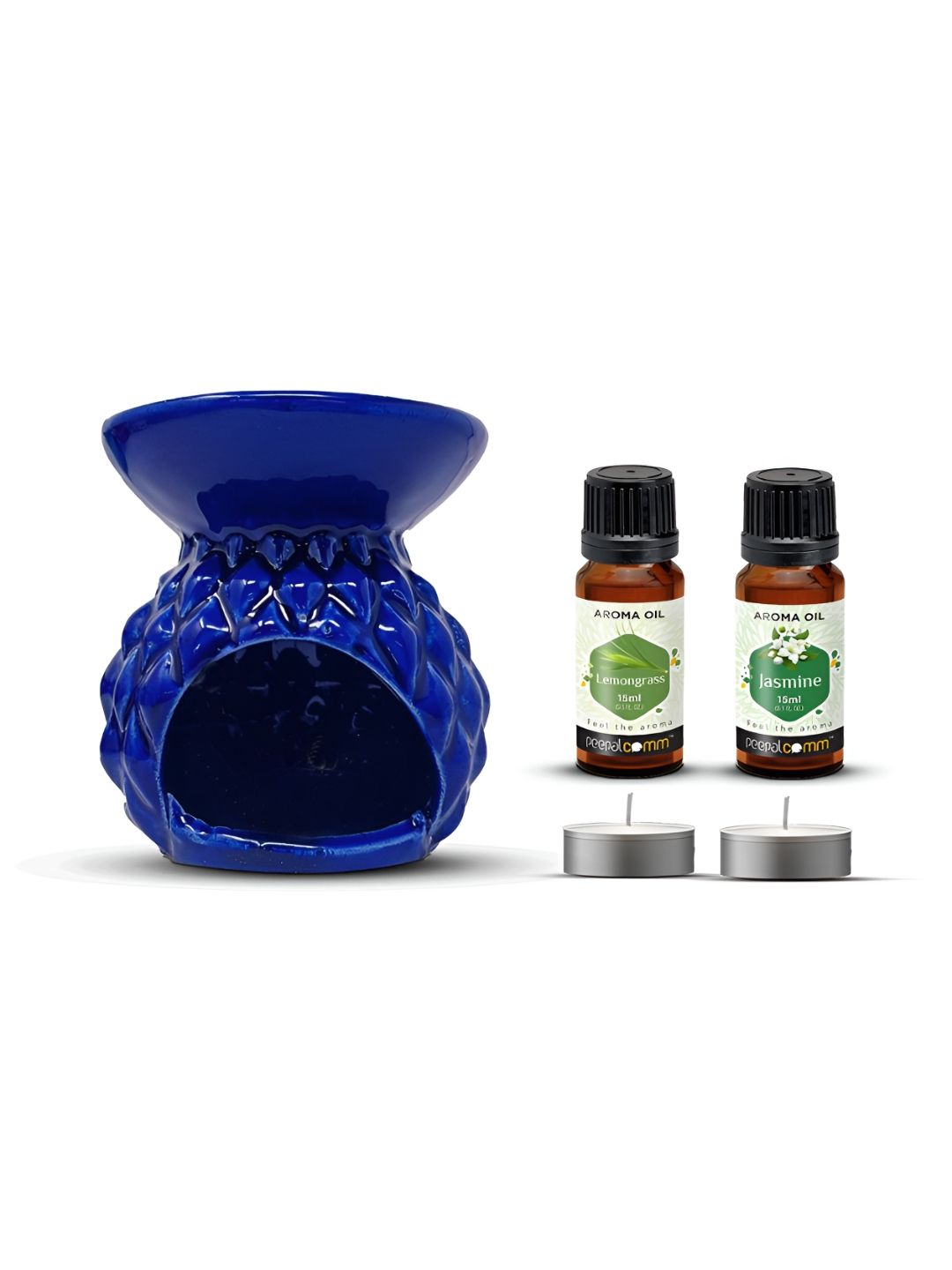 PEEPALCOMM 3-Pcs Blue Aroma Oil Diffuser With Scented Oils (15ml)-picture-30