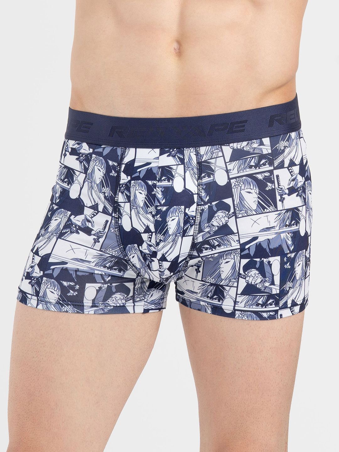 Red Tape Men Printed Mid-Rise Short Trunks-picture-45