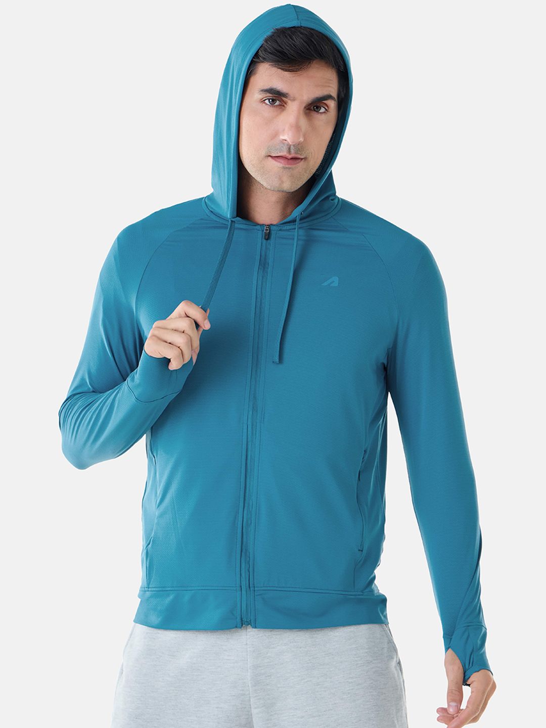 BOLDFIT Men Hooded Lightweight Outdoor UV Protection Sporty Jacket-image-44