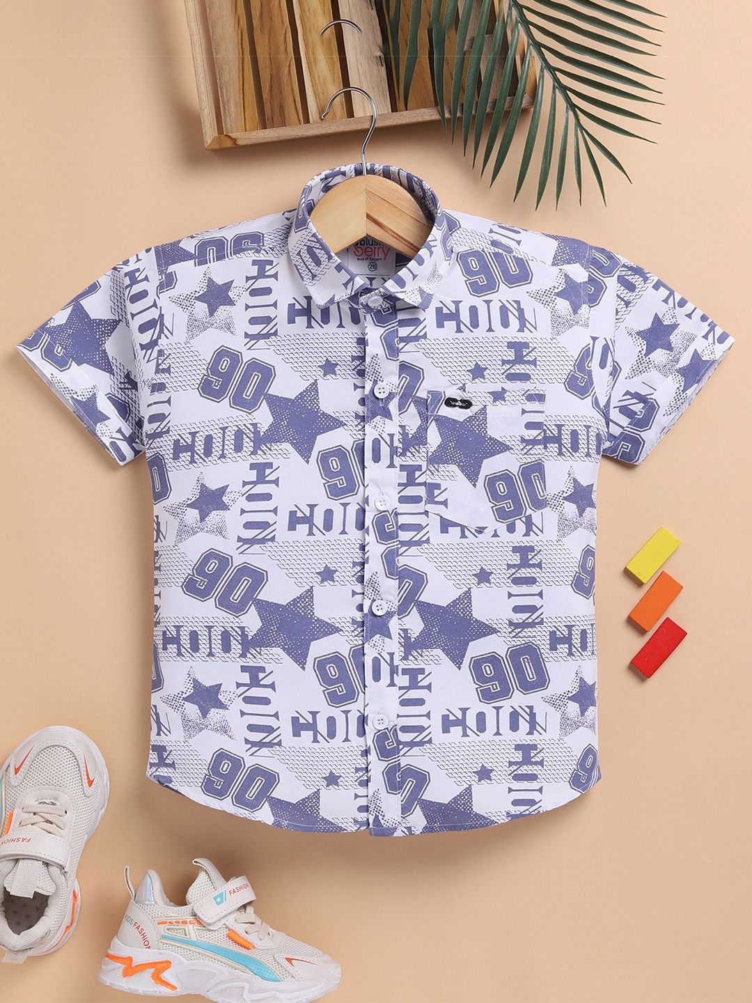 Toonyport Boys Printed Cotton Casual Shirt-picture-10