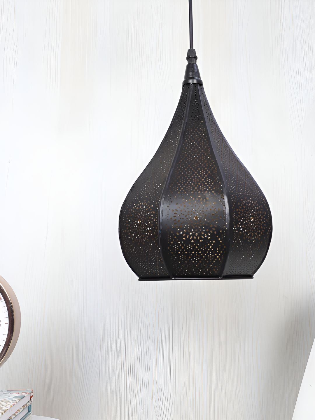 MFD HOME FURNISHING Black Quirky Ceiling Lamp-picture-26