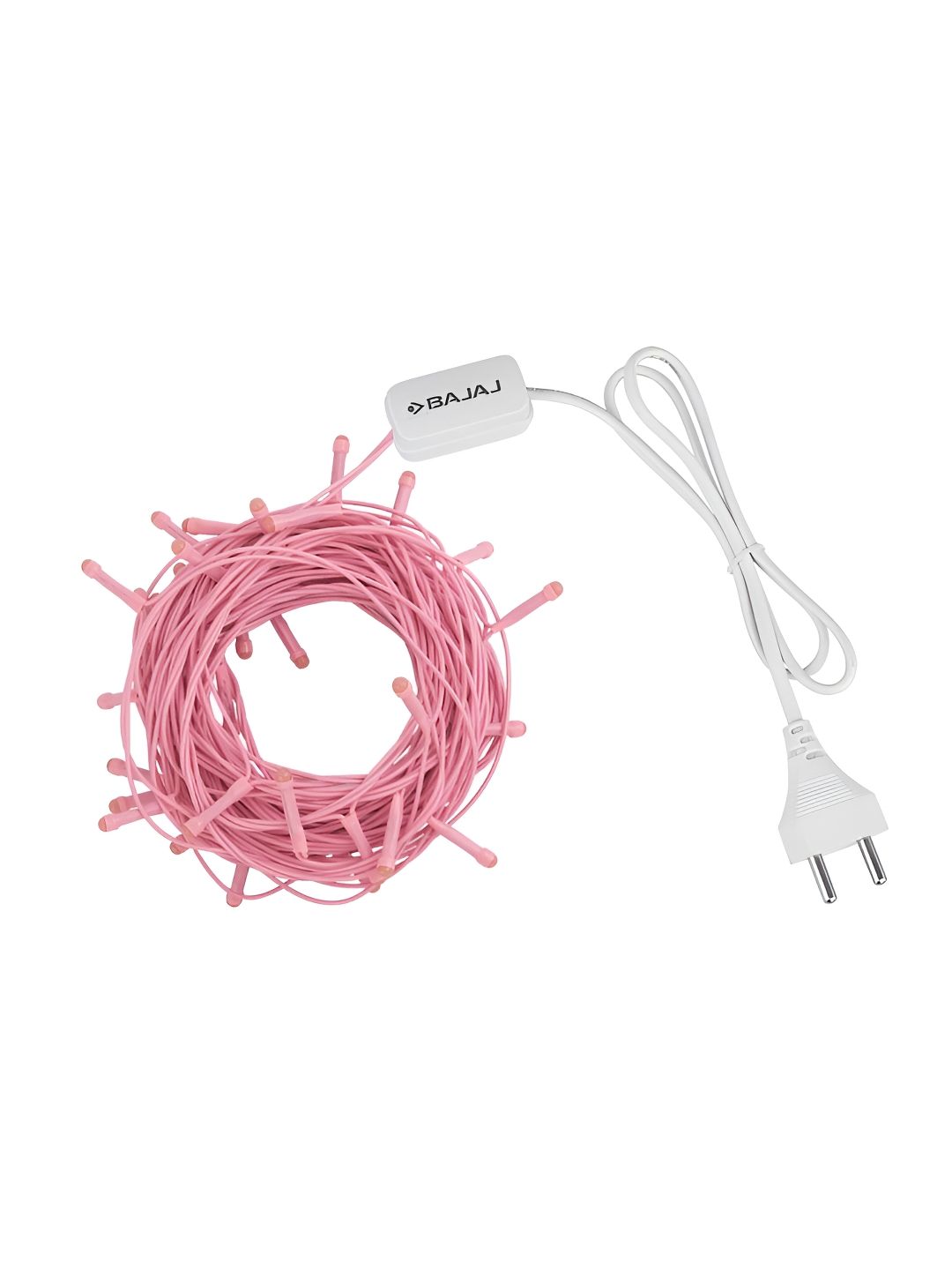 Bajaj Glimmer Pink Rice Shape LED String Lights-picture-18