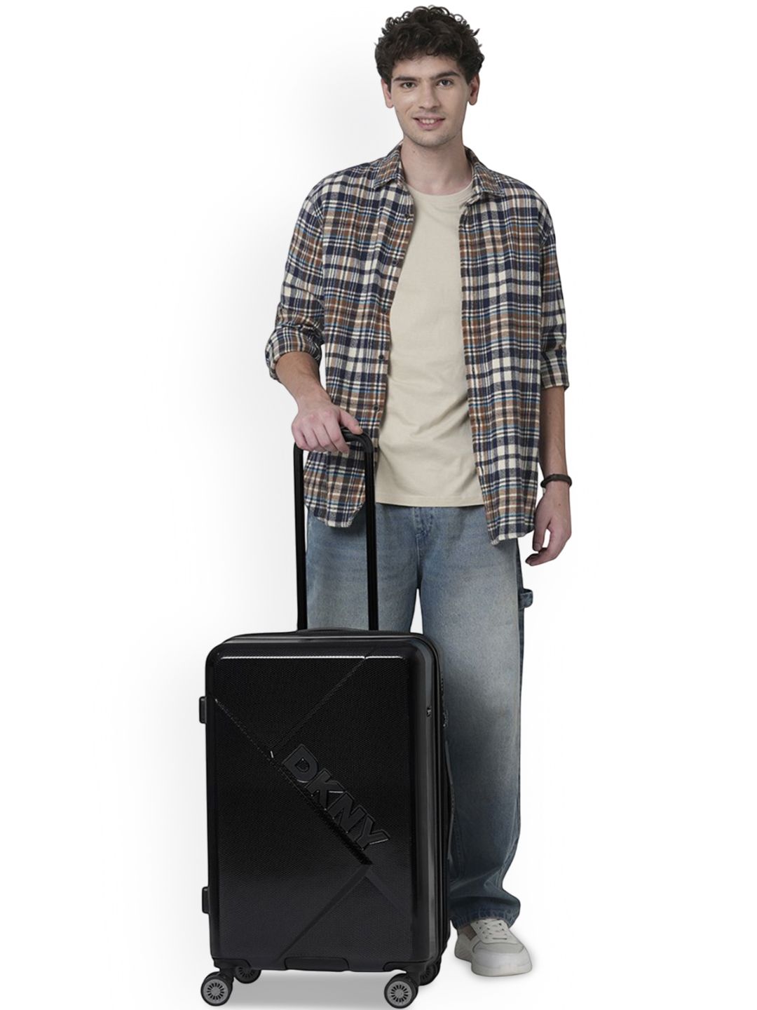 DKNY YOUR CALL Range Black 26" Medium Hard Luggage-picture-52