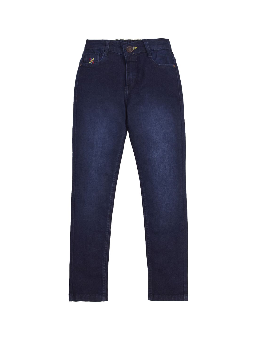 Knit N Knot Girls Slim Fit Mid-Rise Light Fade Stretchable Cotton Jeans-image-17