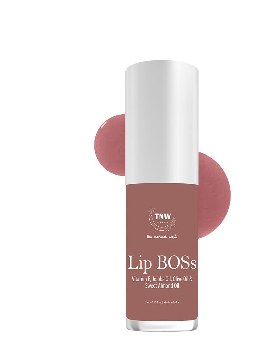 TNW the natural wash Lip Boss Lip Oil - 5 ml- Gosspi Peach-image-39