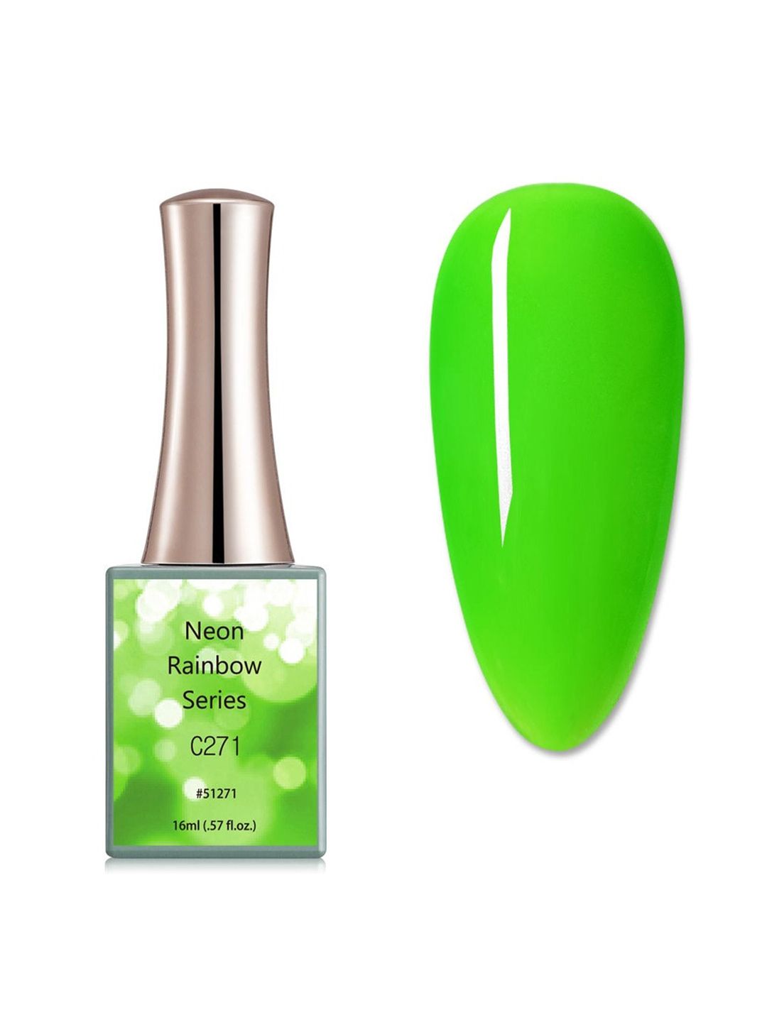 BELLE GAGA Neon Rainbow Series UV LED Gel Nail Polish - 16 ml - Shade - C237-image-41