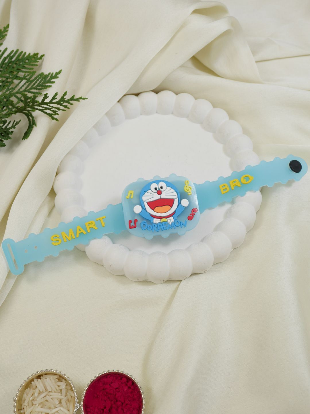 I Jewels Boys Cartoon LED Light & Music Wraparound Rakhi-picture-28