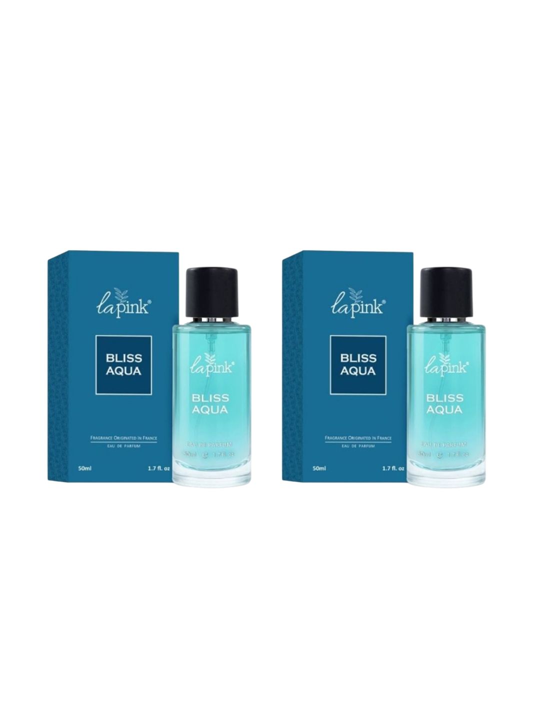 La Pink Set Of 2 Bliss Aqua Long Lasting Eau De Parfum - 50 ml Each-picture-10