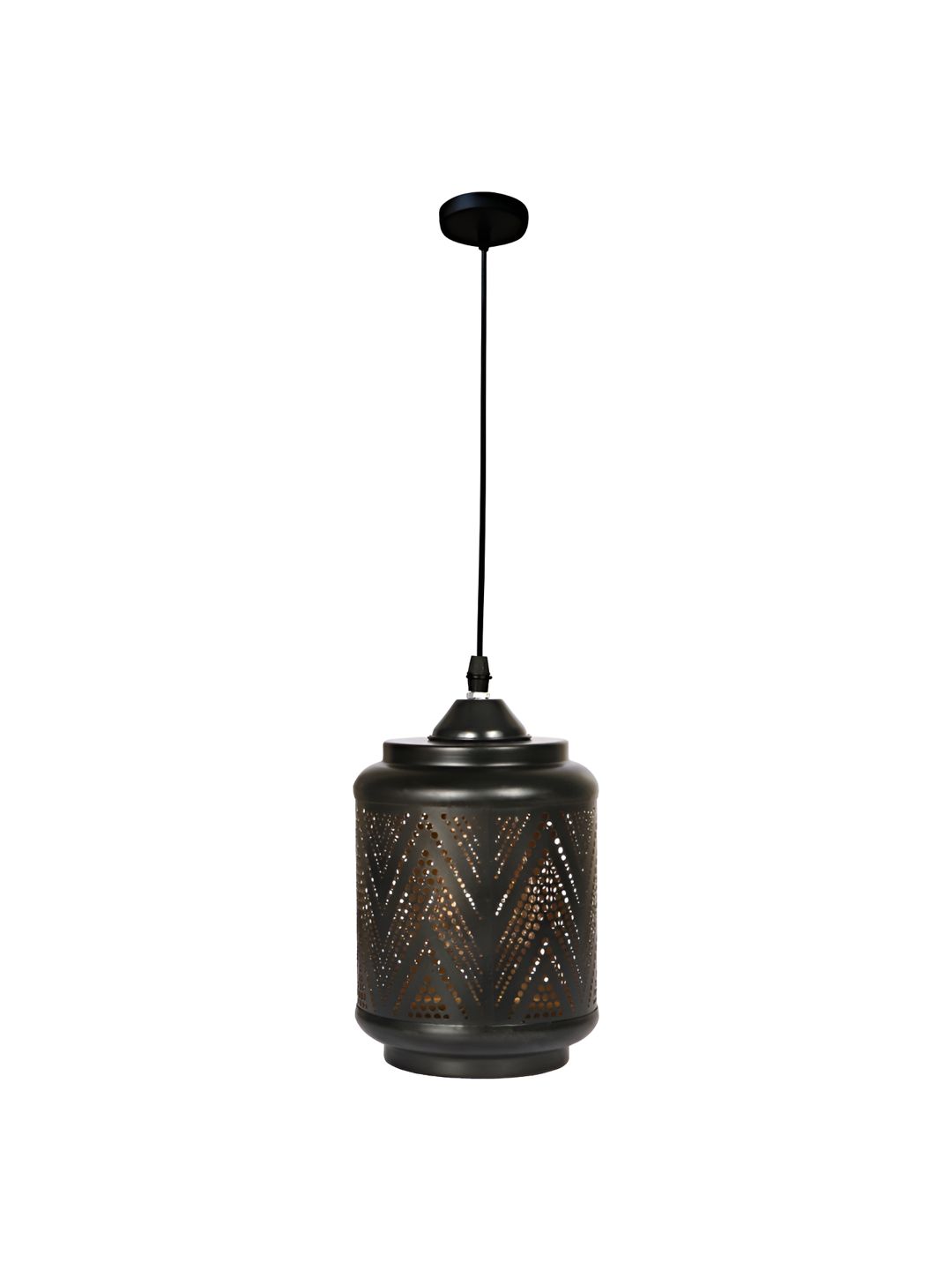 MFD HOME FURNISHING Black Textured Quirky Ceiling Lamp-picture-36