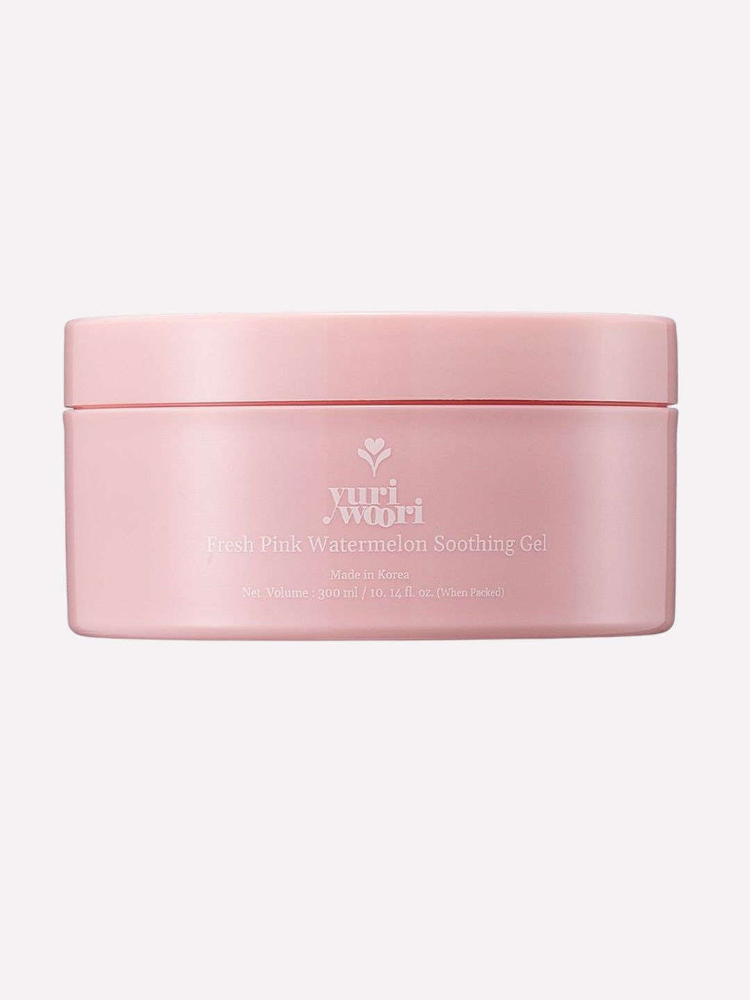 yuri woori Fresh Pink Watermelon Soothing Gel - 300 ml-image-3