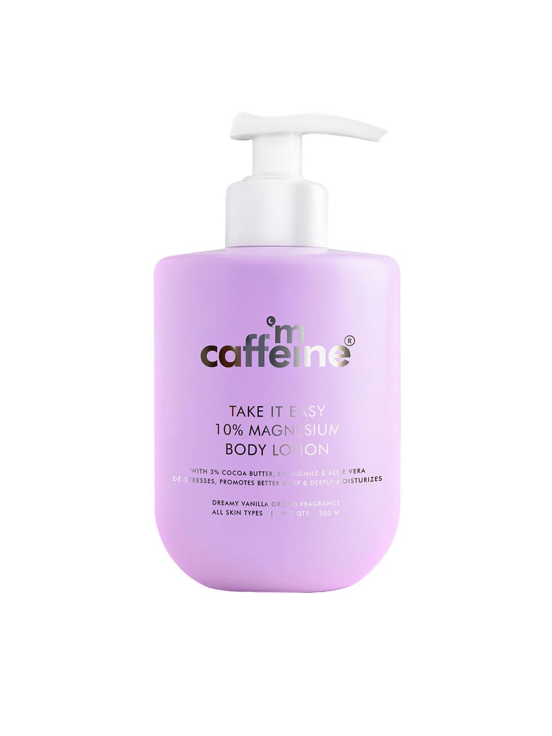 MCaffeine 10% Magnesium Relax & De-stress Body Lotion- 3% Cocoa Butter & Chamomile- 300ml-image-12