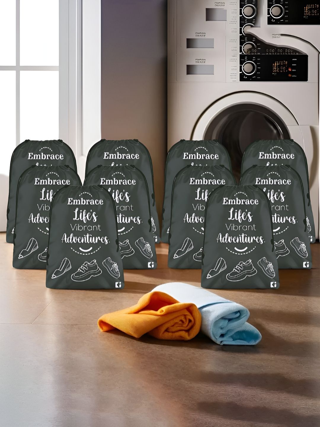 Aura Grey Set of 6 Water Resistant Multi-Utility Organisers-picture-37