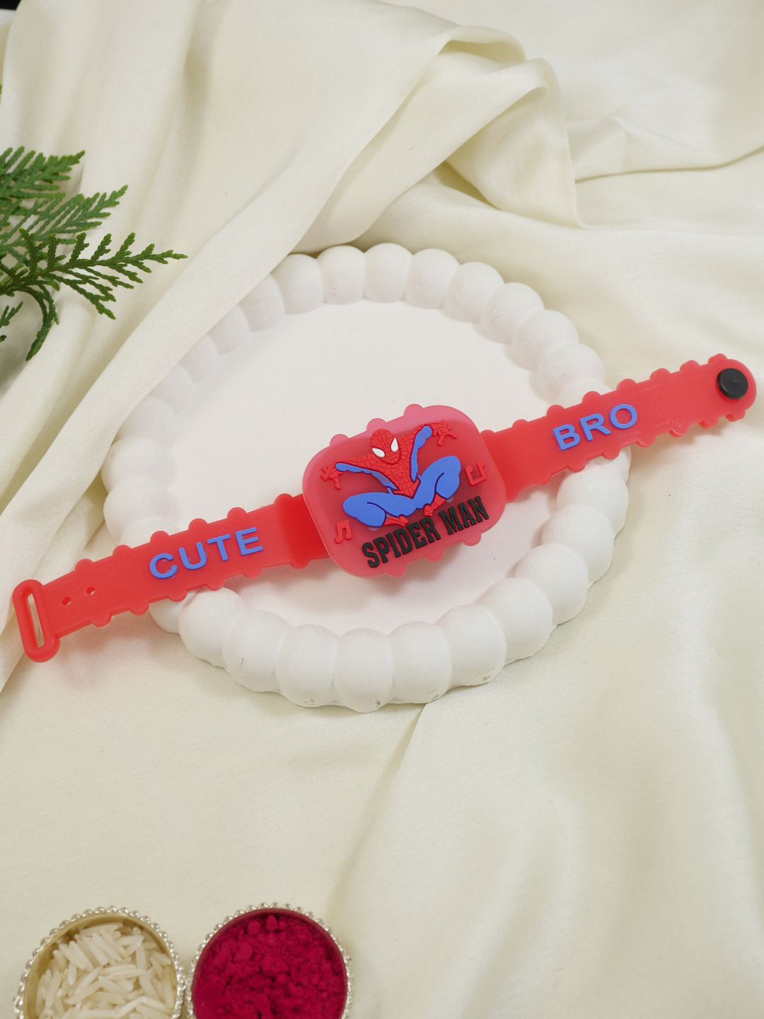 I Jewels Boys Cartoon LED Light & Music Wraparound Rakhi-picture-40