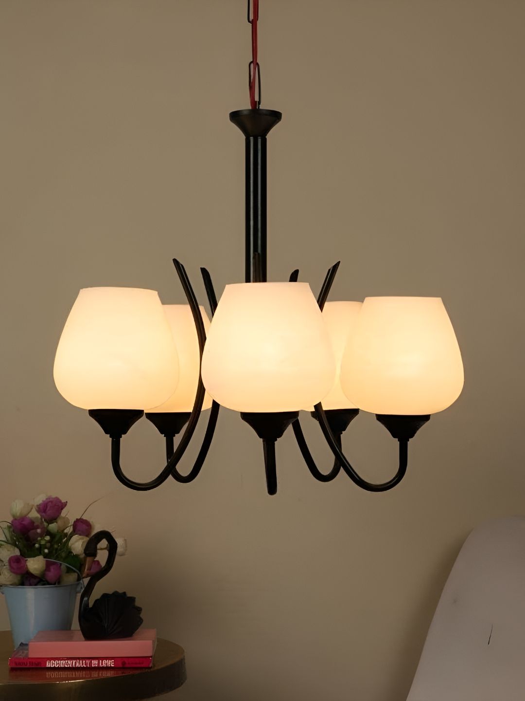MFD HOME FURNISHING White Ceiling Lamp-picture-12