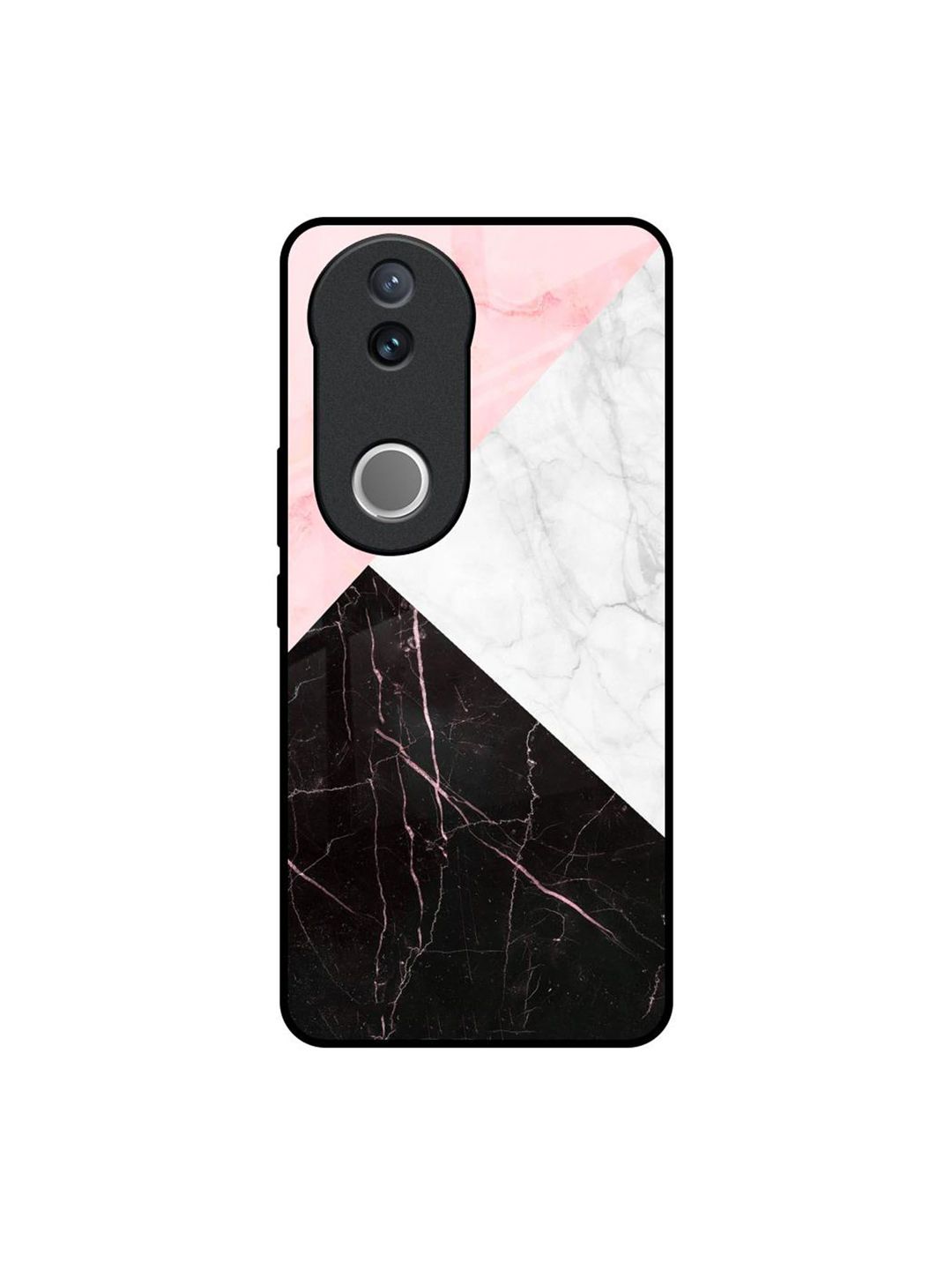 QRIOH Marble Collage Art Printed Vivo V50 5G Glass Back Case Mobile Accessories-picture-11