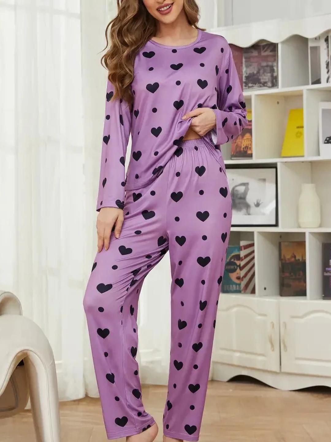 PHALIN Women Blue Night suits-picture-34