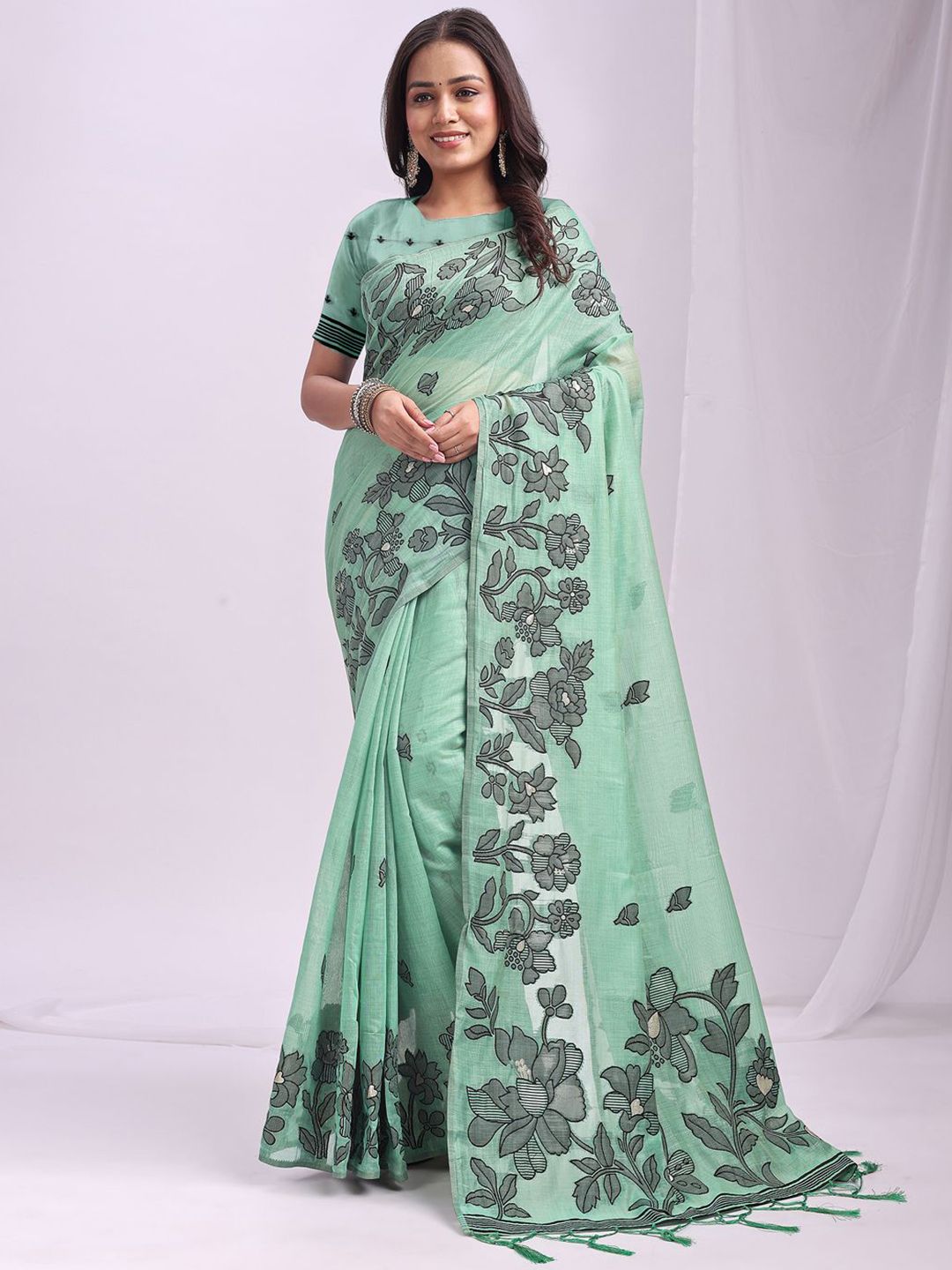 Astita Floral Woven Design Saree-picture-28