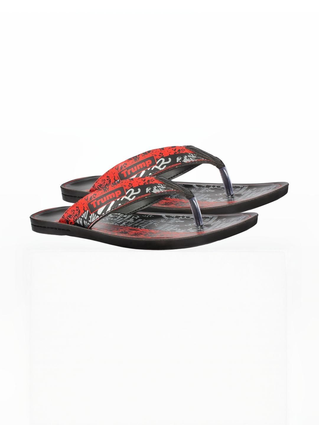 Trump Men Tan Flip Flops-picture-24