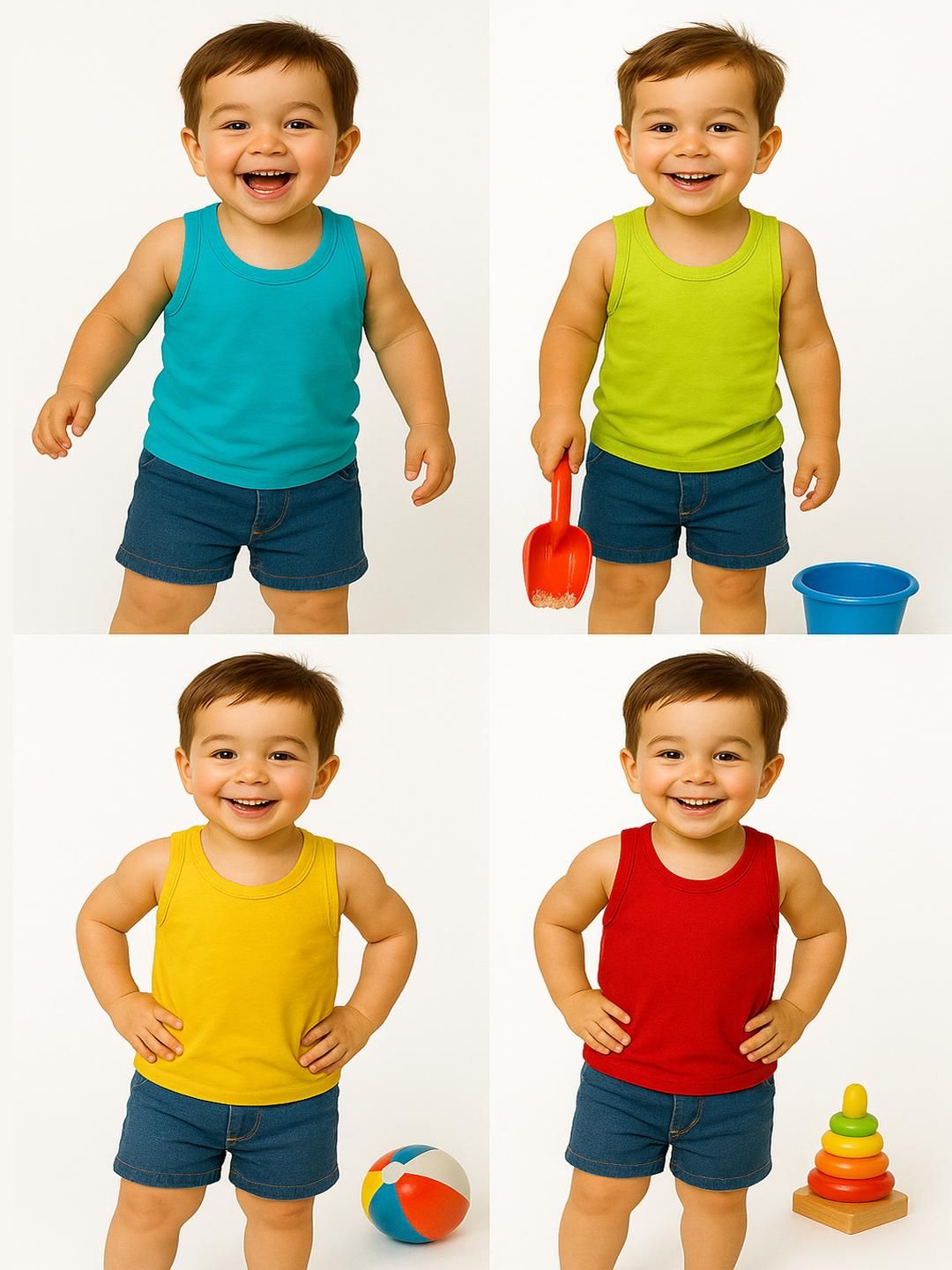 CORTICA Kids Multi Innerwear Vests-picture-28