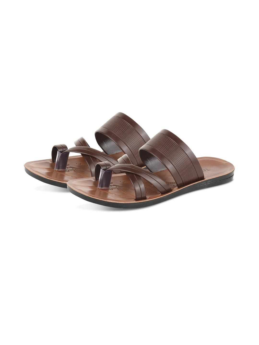 Trump Men Black Flip Flops-picture-56