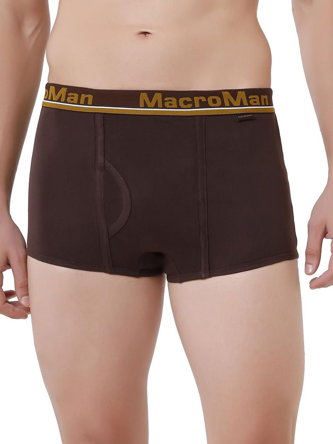 Rupa Macroman Men's Cotton Assorted Solid Mini OE Trunks-picture-41