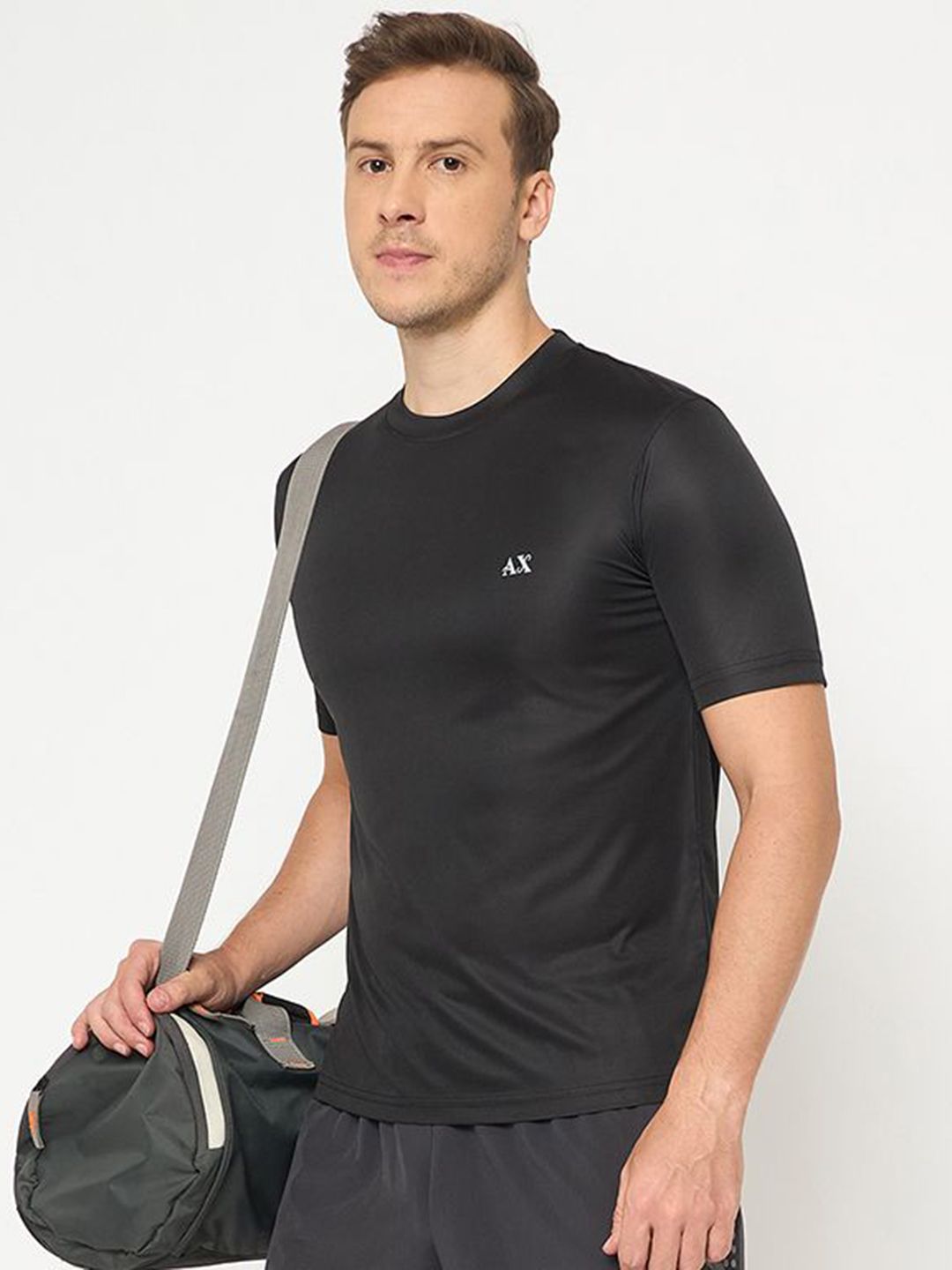 AUXAMIS Round Neck Regular Fit T-shirt-picture-55