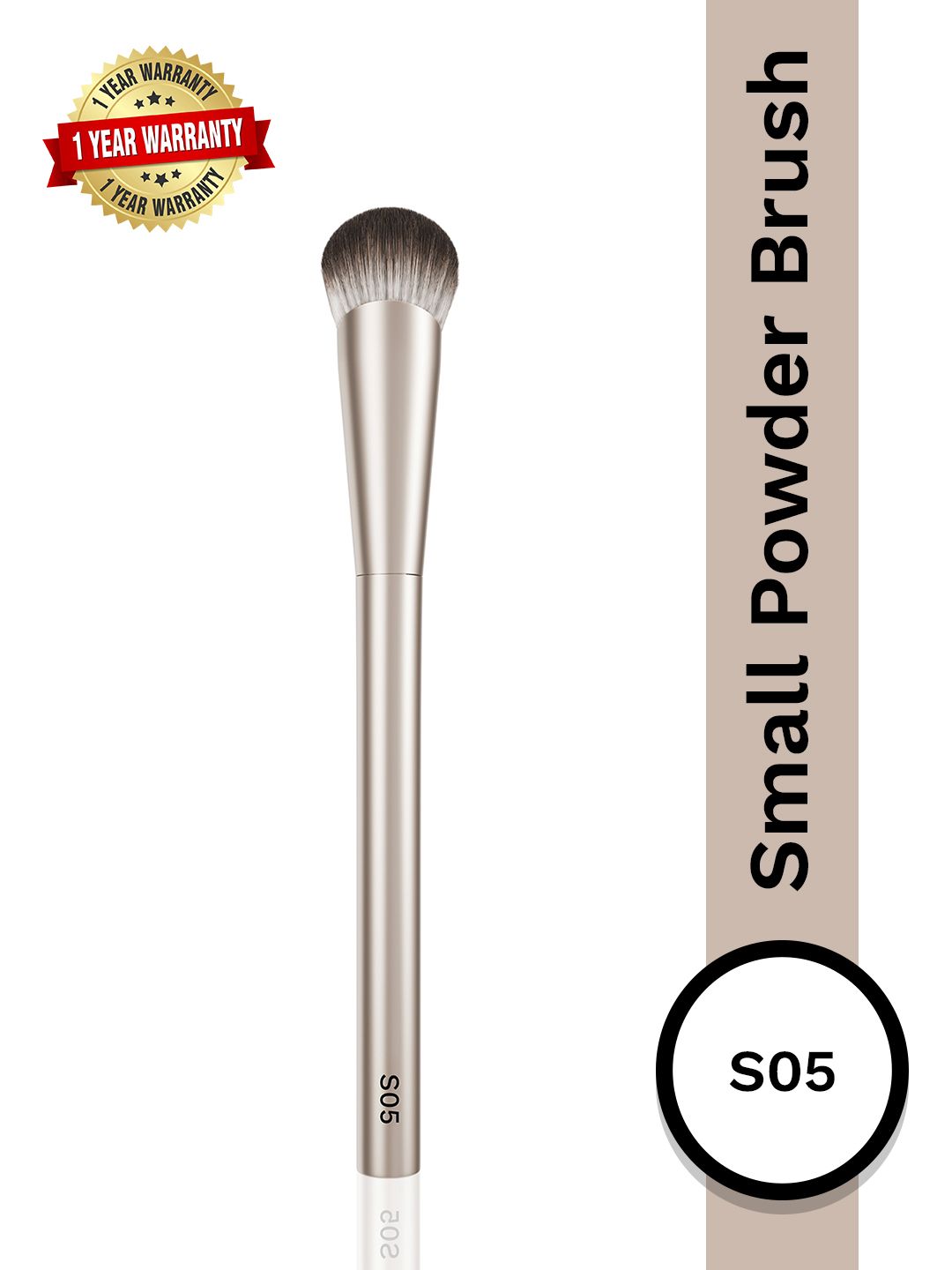 PAC S05 Small Powder Brush - Rose Gold