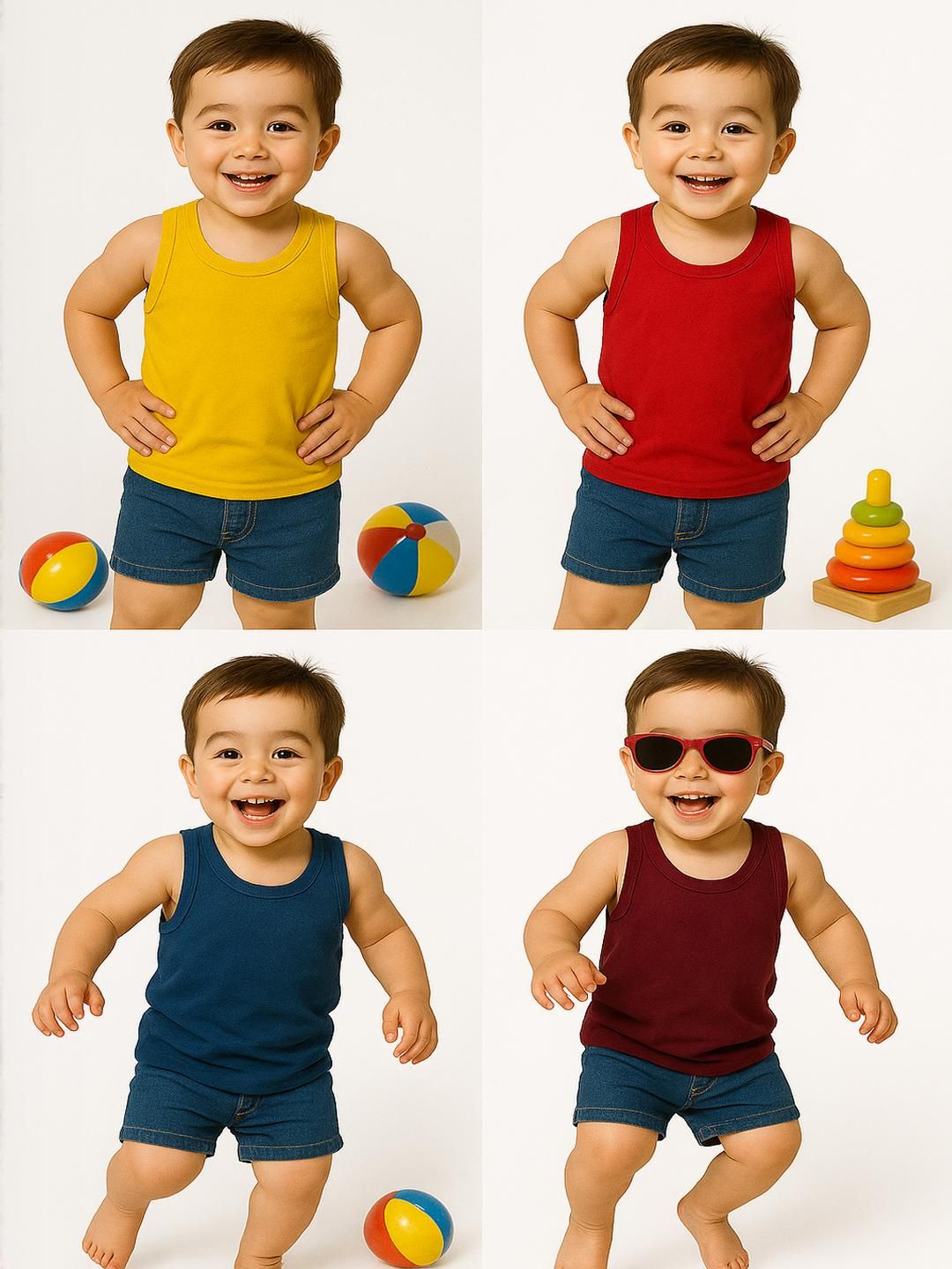 CORTICA Kids Multi Innerwear Vests-picture-30