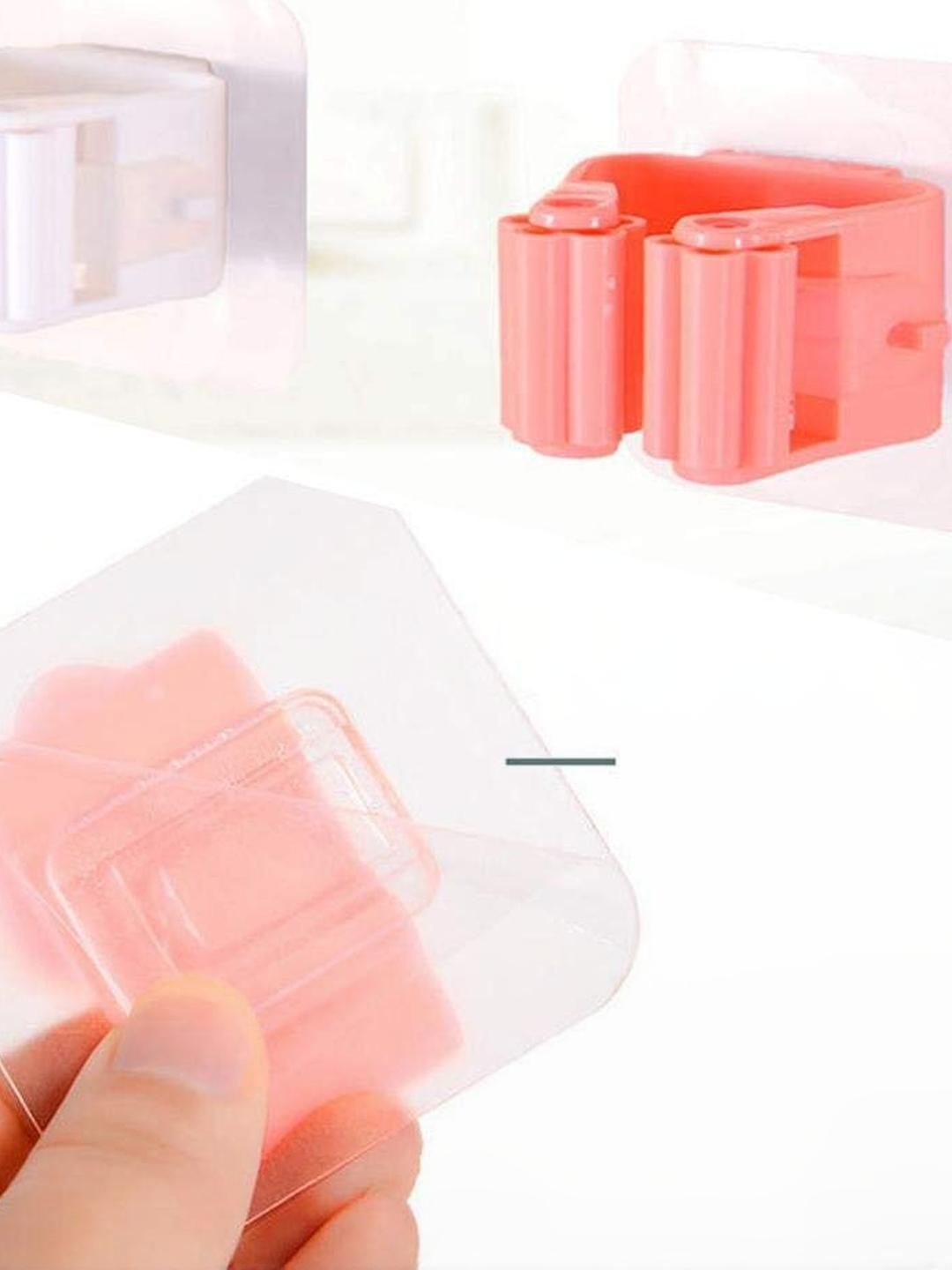 4square Self Adhesive Wall Mounted Strip Mop Holder-image-46