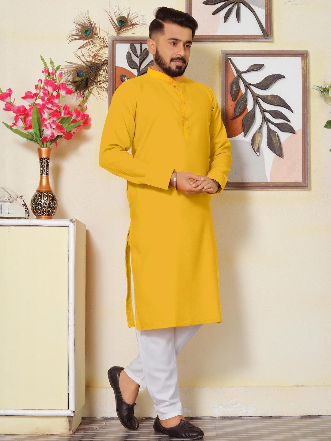 Archittam Men Cotton Wool Kurtas-picture-39