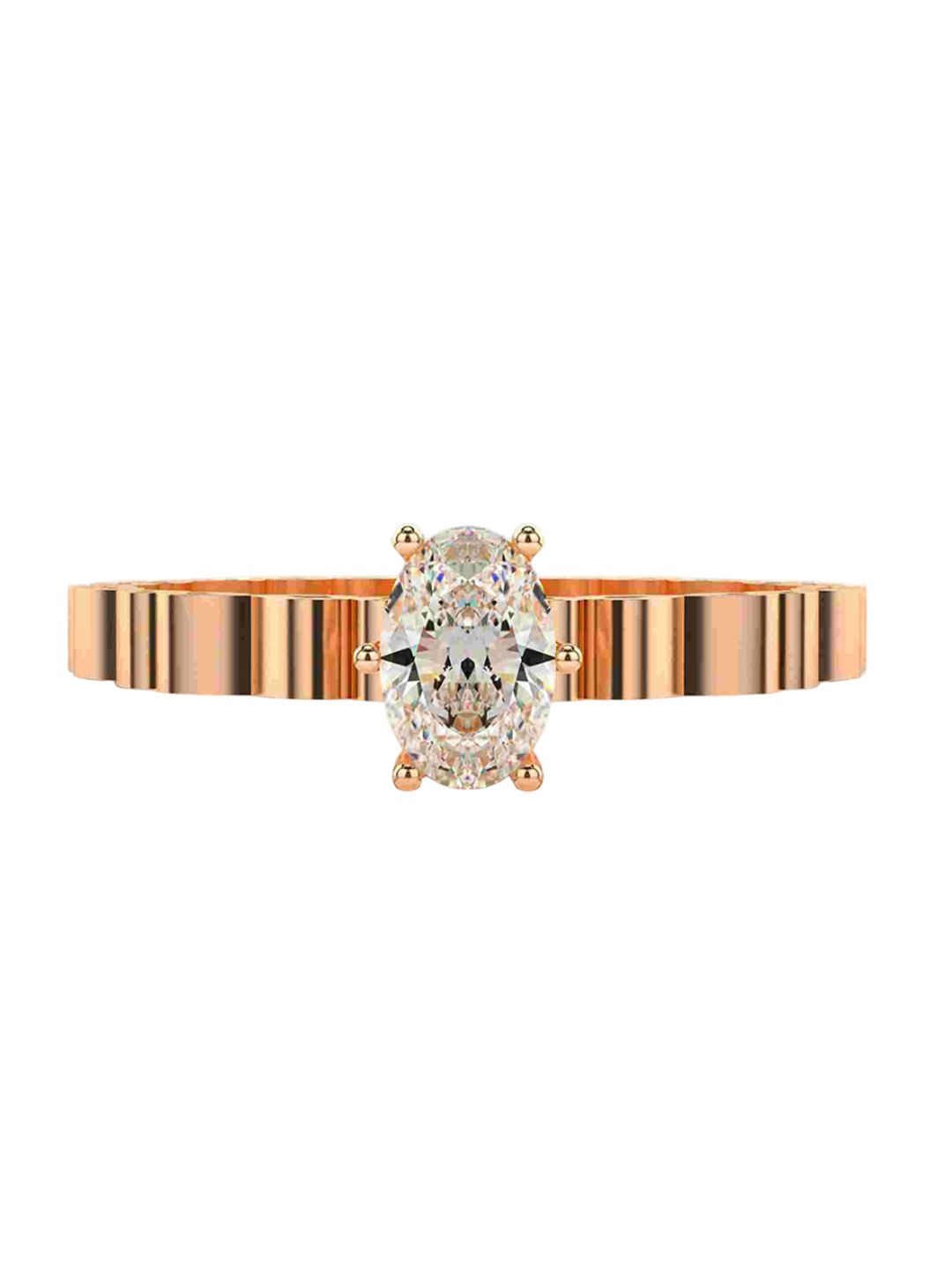 VALANOVA Women Rose Gold Ring Diamond-picture-14