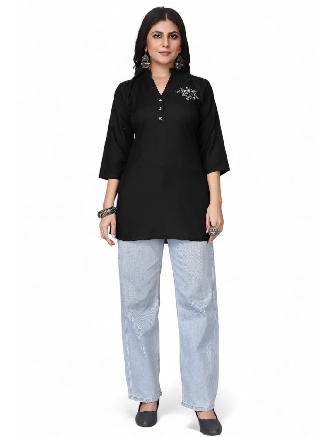 Fabtown Women Solid Tunic-picture-29