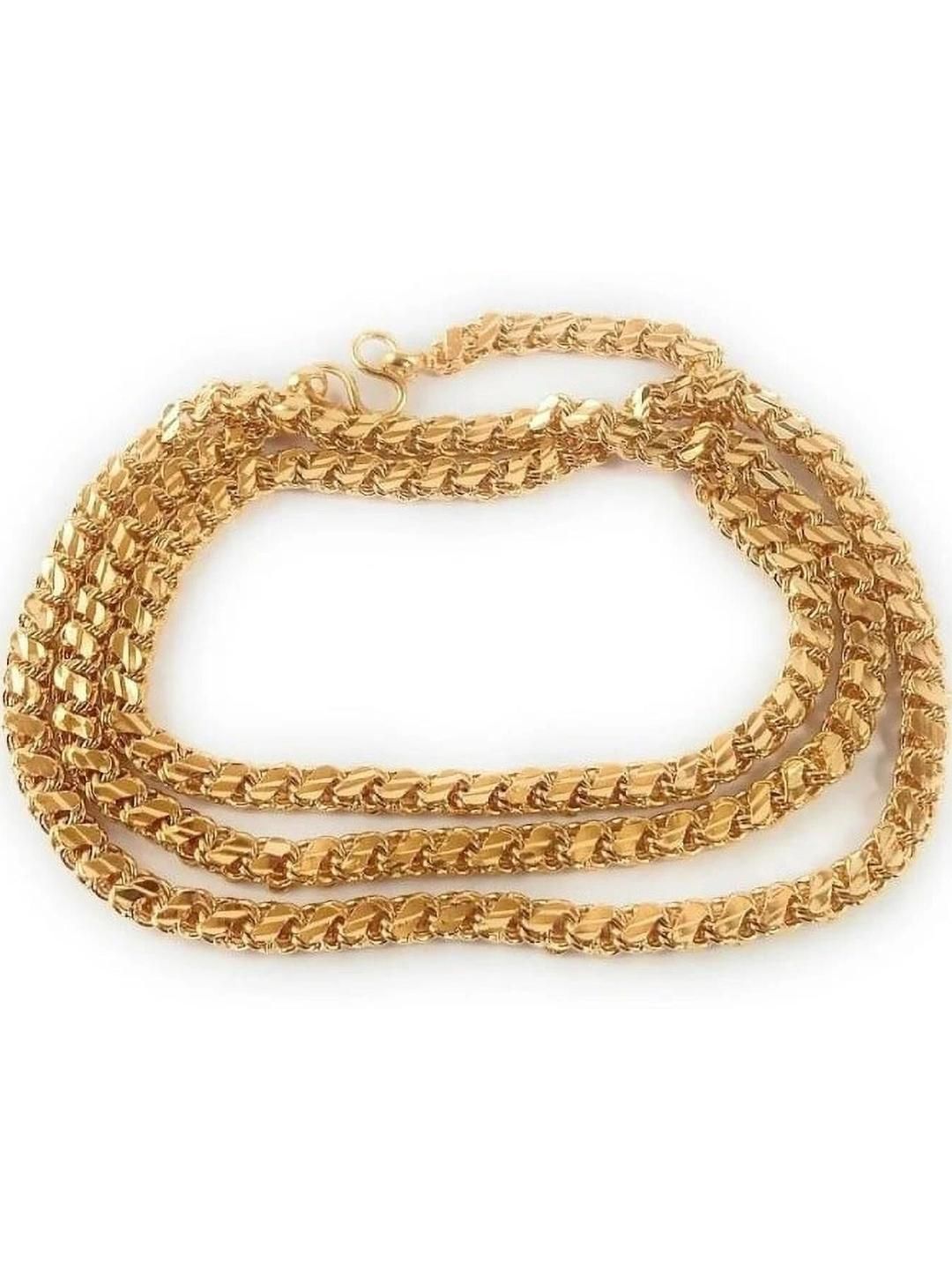 Princy Enterprise Gold-Plated Brass Necklace-picture-53